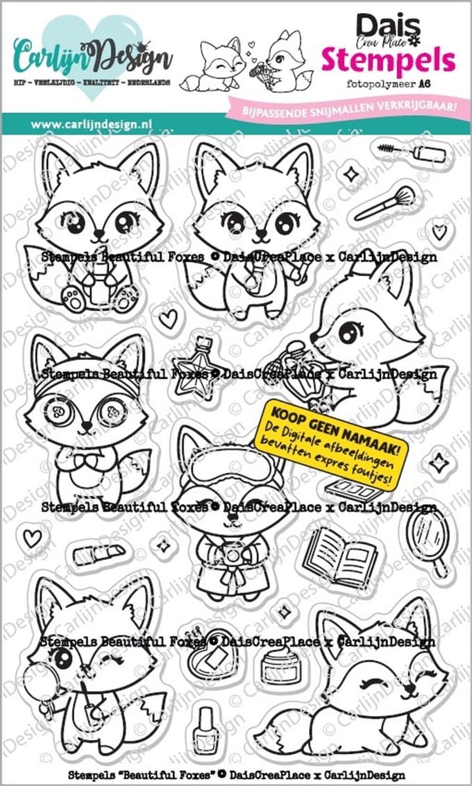 Stempels beautiful foxes