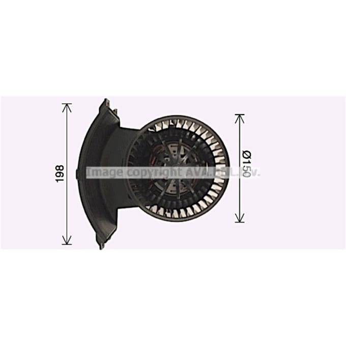 Elektromotor, interieurventilator AVA COOLING VN8411