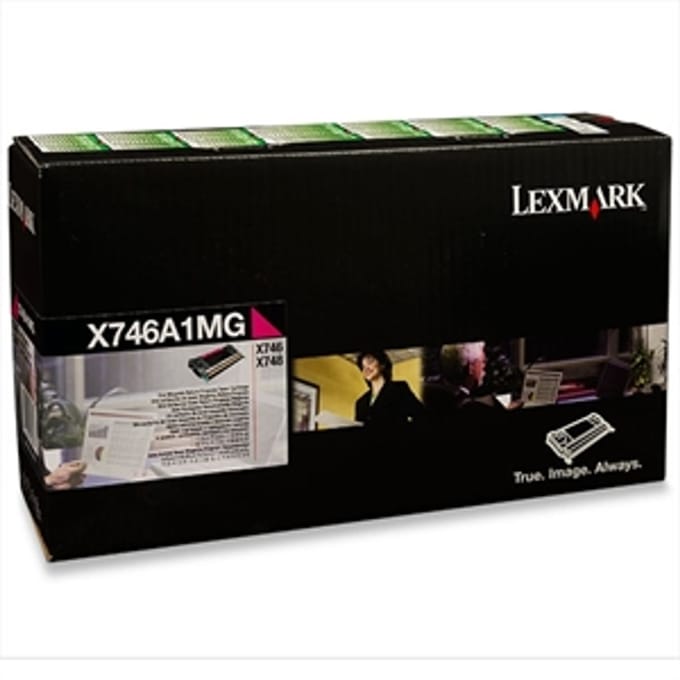 Lexmark X746A1MG - Magenta toner - Lasertoner Magenta