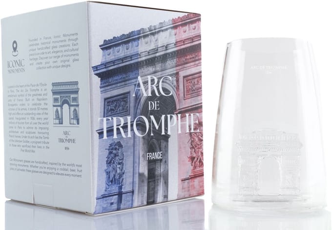 BICCHIERE ICONIC MONUMENTS ARC DE TRIOMPHE AM-VDI-AT ALASKAN MAKER