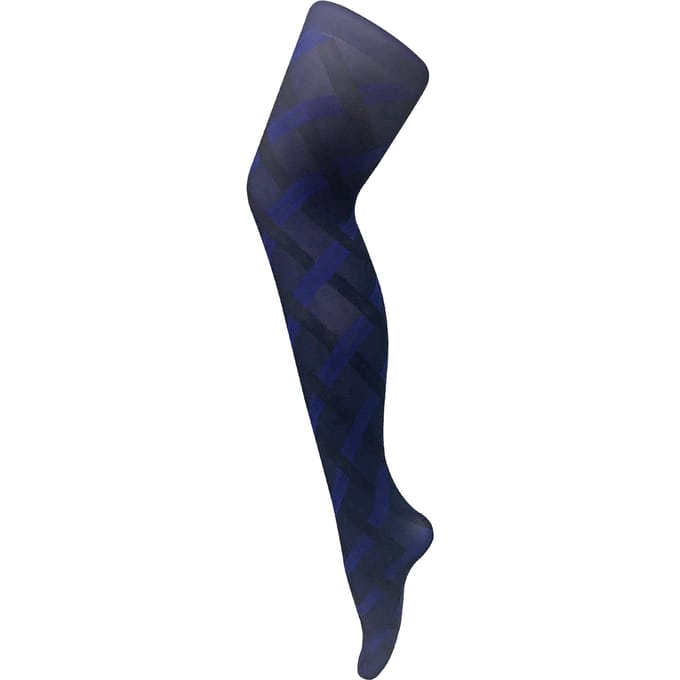 1 Pack Dames Gekleurde 80 Denier Opaak Patroon Zachte Panty’s