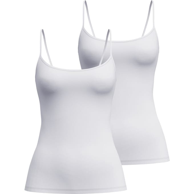 CALIDA Onderhemd Sleek Skin Spaghetti Top 2P Set van 2