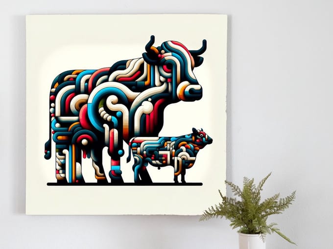 Kunstprint | Wanddecoratie | Forex | 80 × 80 cm