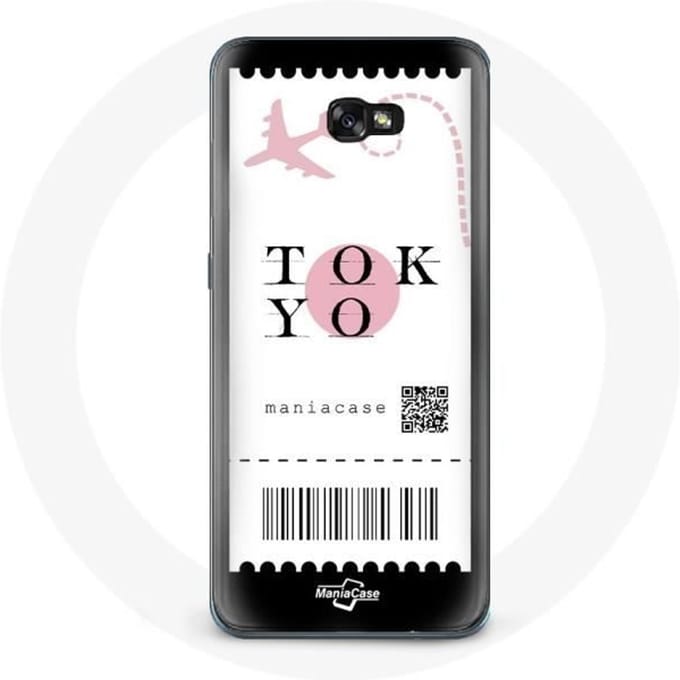 Case voor Samsung Galaxy A8 2016 Tokyo Japan vliegticket
