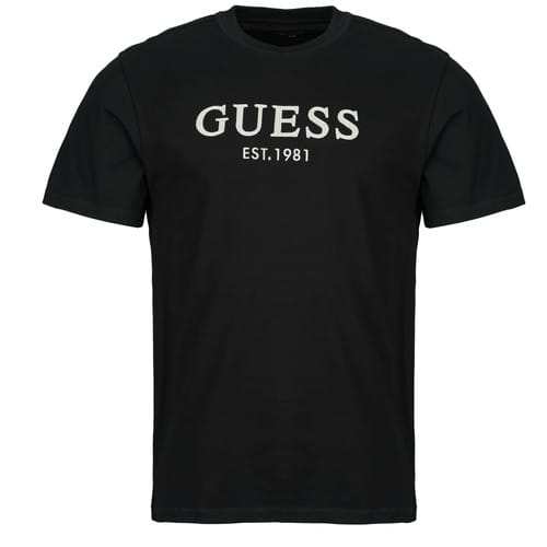 Guess  T-shirt Korte Mouw CN SS GUESS LOGO EMBROIDERY