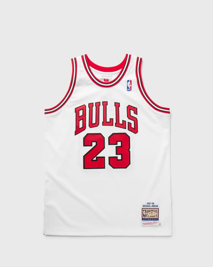 NBA Authentic Jersey Chicago Bulls Home 1997-98 Michael Jordan #23