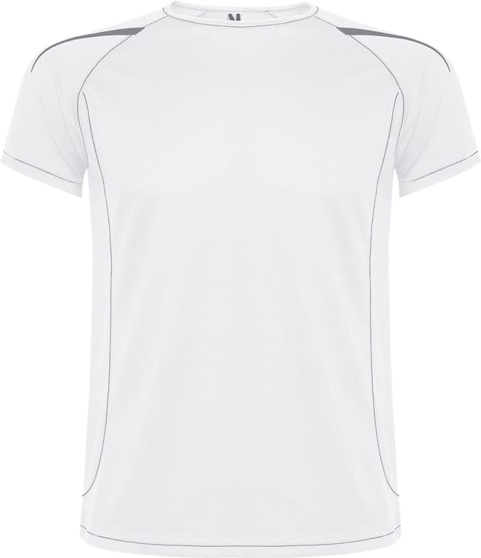 Sportshirt unisex Sepang merk Roly maat S Wit