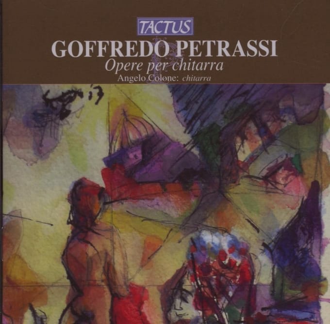 Angelo Colone - Petrassi: Opere Per Chitarra (CD)