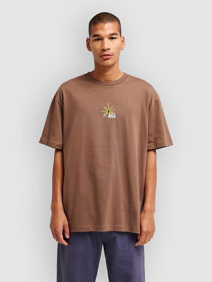 RVCA Mash Up T-Shirt bruin