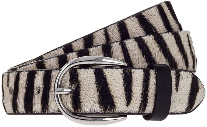 Vanzetti Riem Leer - Dames - 105 cm - white-black