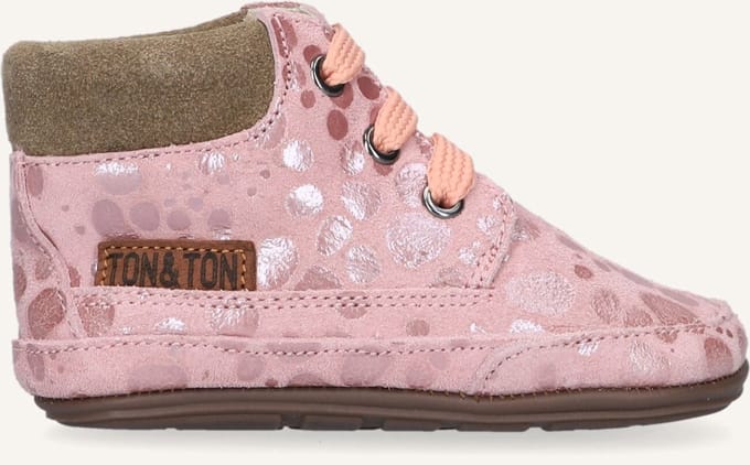 Ton & Ton Lief Slofjes Unisex - Roze - Maat 22