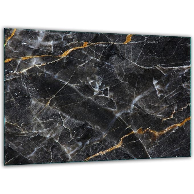 TMK ArtDeko - Snijplank - Gehard Glas - 30x22cm - Marmer Design