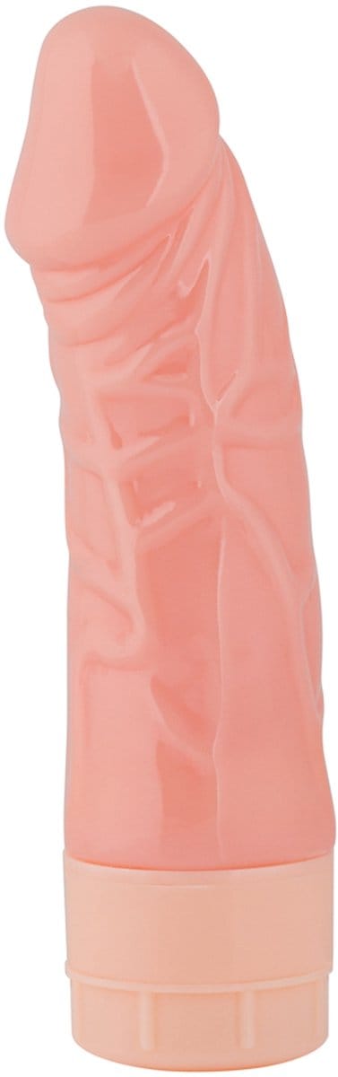 Being Fetish - Vibrerende Dildo - Batterijen - 16 cm - Lichte Huidskleur