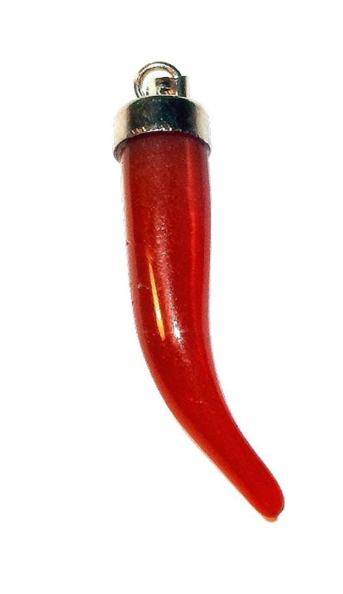 Tand Hanger van Kattenoog Rood