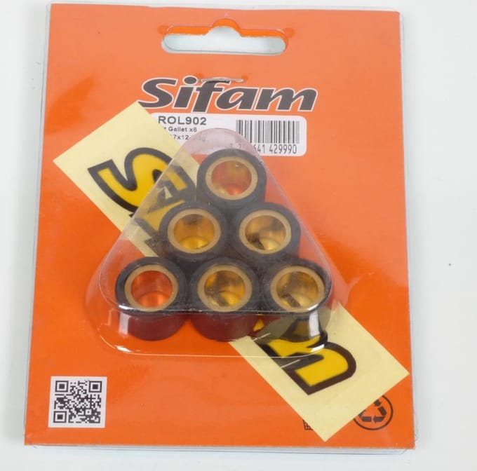 sifam variator roller voor malaguti 50 f12r phantom ac scooter 2007 tot 2012 nieuw