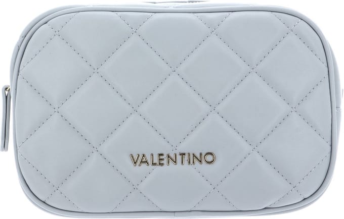 VALENTINO Toilettas Ocarina Cosmetic Case Perla Lichtgrijs