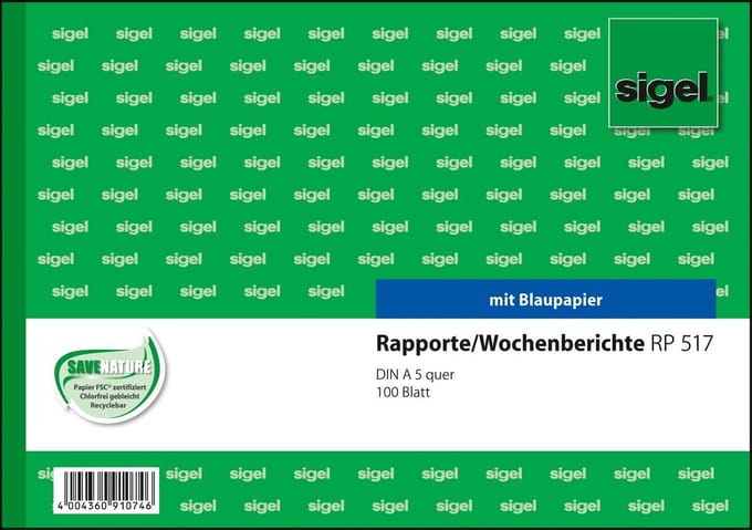RP517 - 100 sheets - A5 q - White