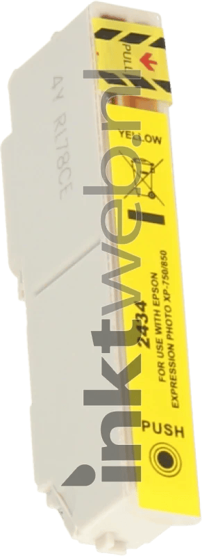 FLWR - Inktcartridge / 24 / Geel - Geschikt voor Epson