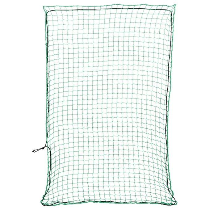 vidaXL - Aanhangwagennet - elastisch - touw - 3x2 - m - polypropeen - groen