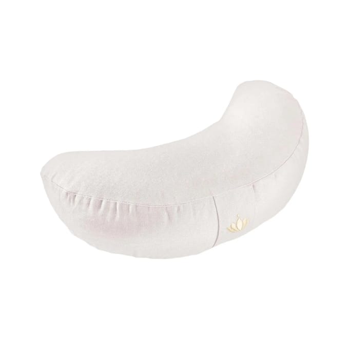 Coussin de yoga in croissantvorm Lotuscrafts Shanti