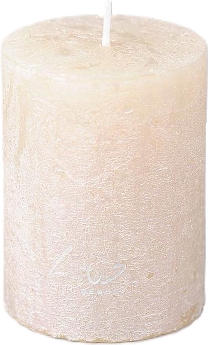 Rasteli Luz Your Senses Stomp Kaars Pearl D 6 cm H 8 cm Per 2 Stuks