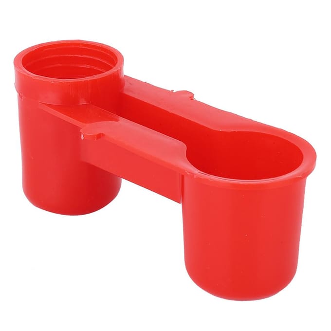 Lot de 20 outils d'alimentation pour oiseaux red