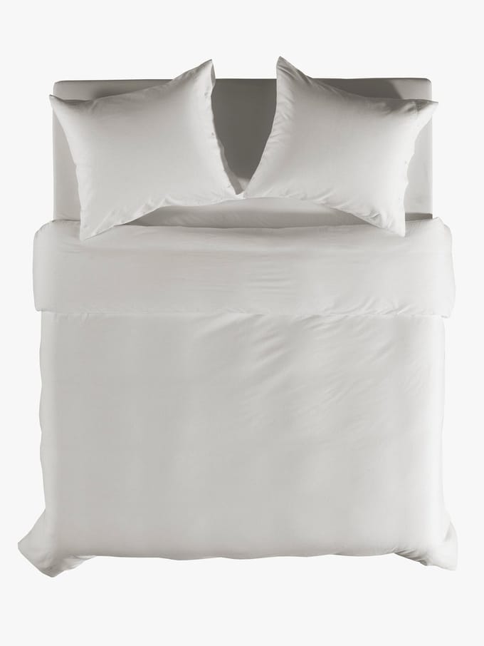 Yellow Dekbedovertrek Cialda - Eenpersoons - 140x200-220 cm - Bone White