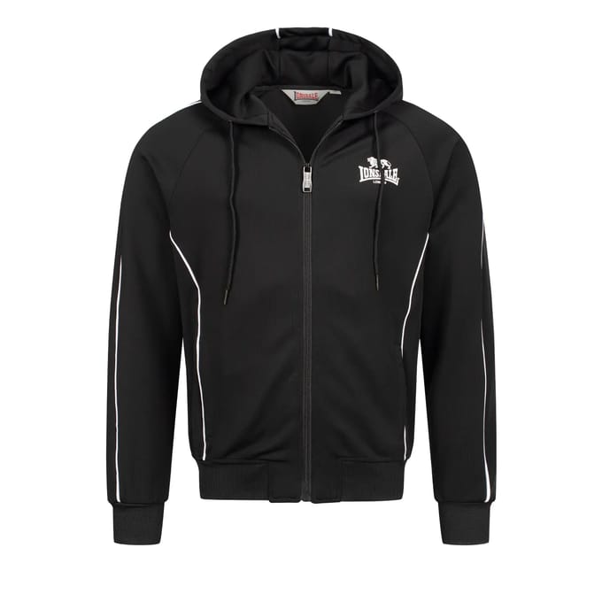 Lonsdale trainingsjack Achavanich trainingsjack met capuchon, normale pasvorm