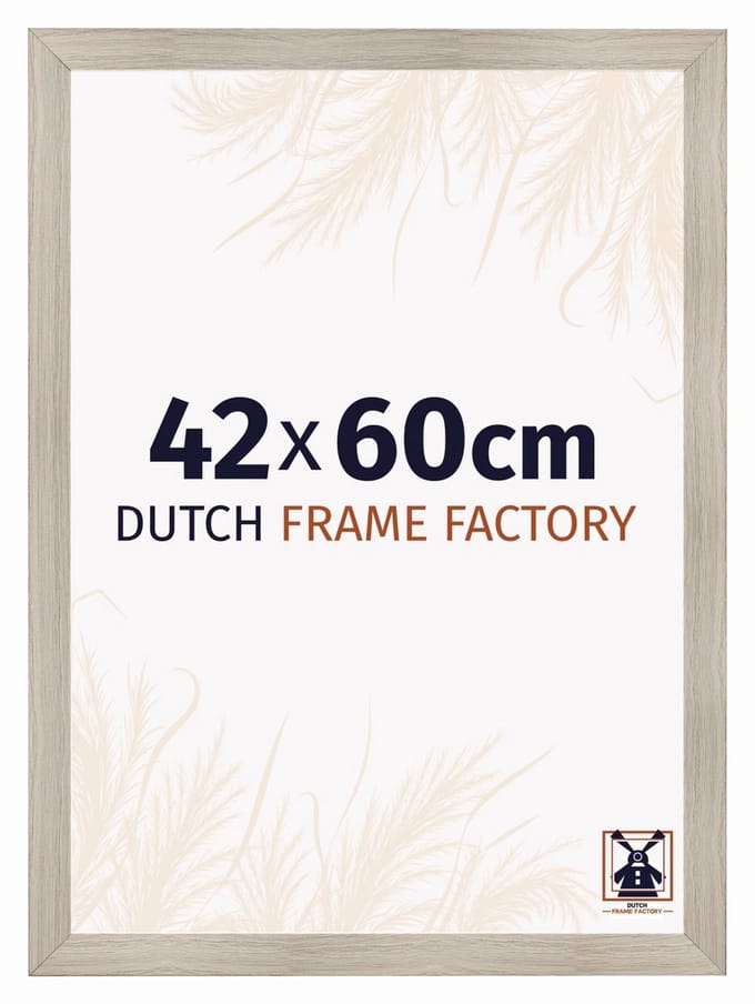 Fotolijst 42x60 cm - MDF - Eiken Licht - Praag