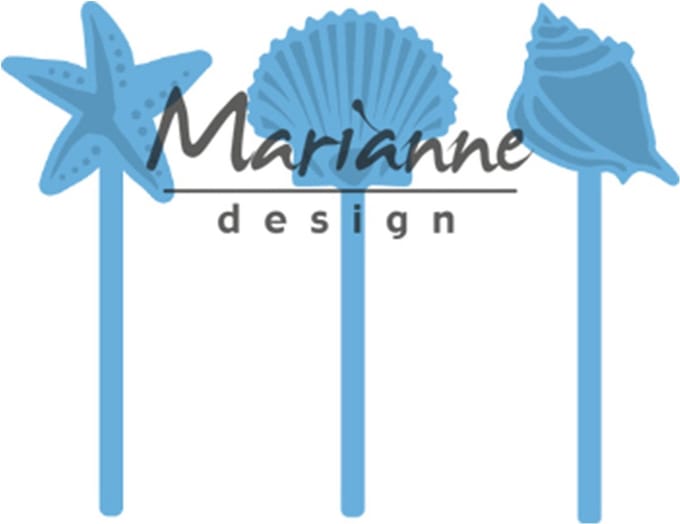 Marianne Design Creatables - LR0602 Zeeschelpen pinnen