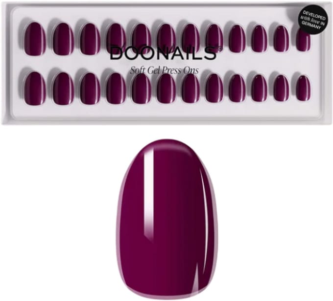 Doonails - Soft Gel Press Ons - Into You Short Round