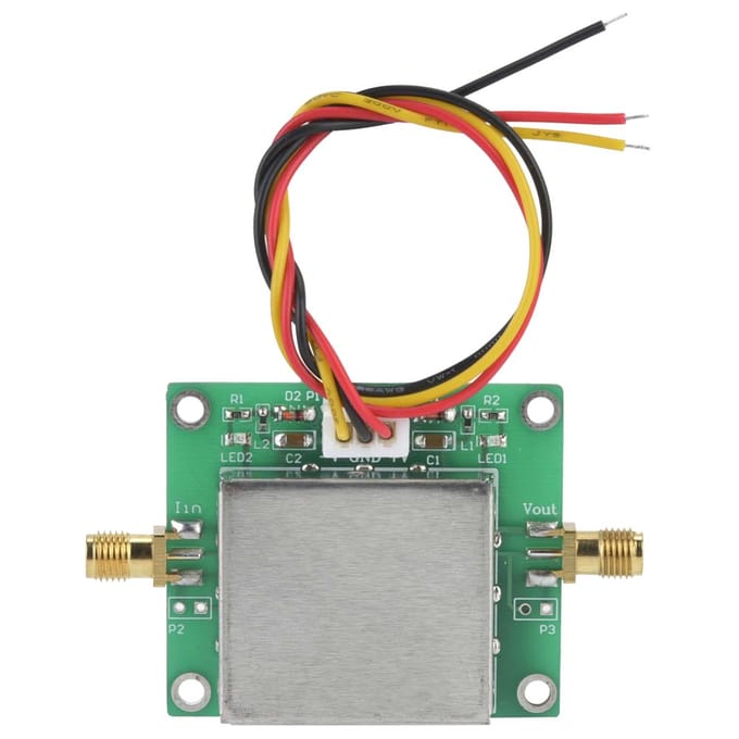 TLC2201 Module IV Converter TIA Transimpedantie Versterking pA nA uA mA 4 Versnellingen Optioneel