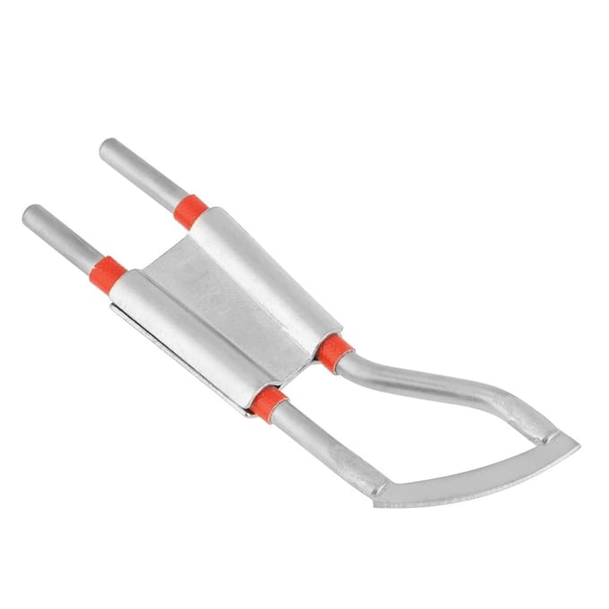 Lame de couteau électrique à main avec pied de coupe pour coupe-corde en nylon gray