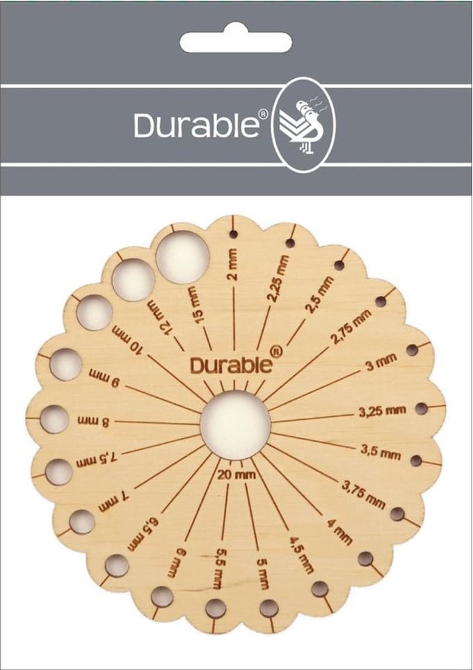 Durable Naalddiktemeter - Bloem 12cm