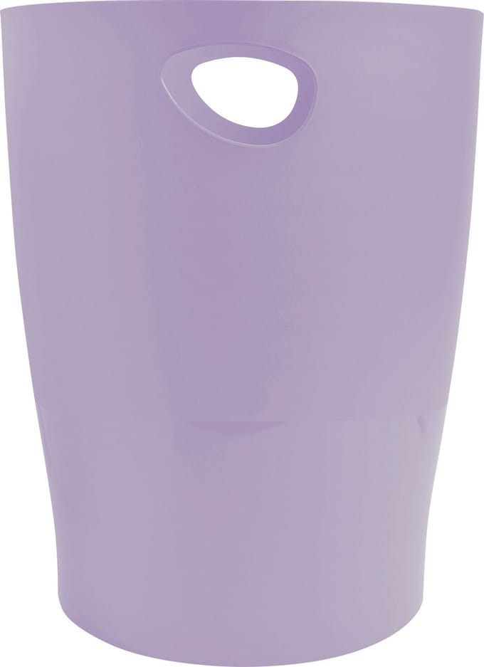 Exacompta 8x Papiermand met grote capaciteit van 15 liter. - Mauve - 45364D