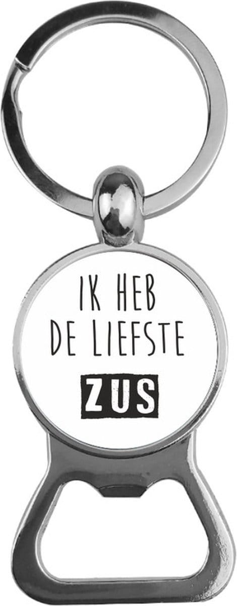 Bieropener Glas -  Ik Heb De Liefste Zus