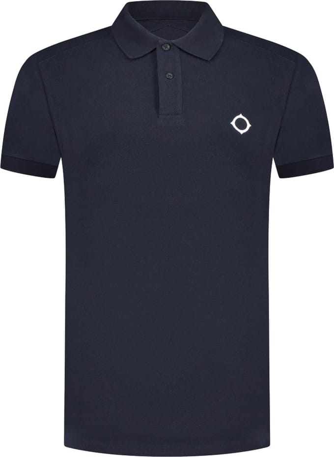 MA.Strum SS pique polo - ink navy