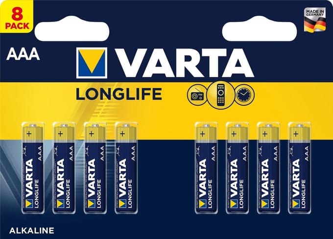 Varta 04103 Wegwerpbatterij AAA Alkaline