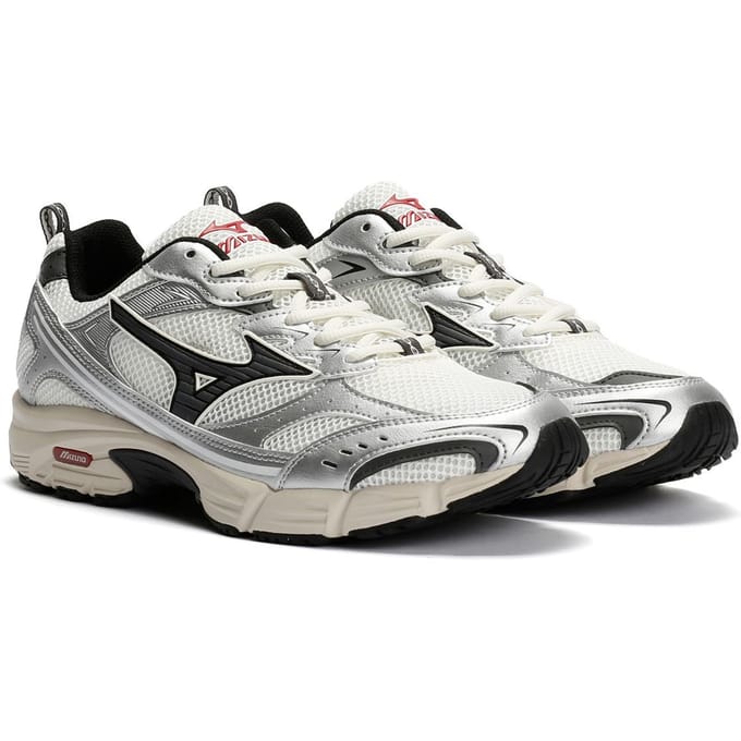 Mizuno Unisex MXR SPORT Sneakers Snow White Magnet Silver