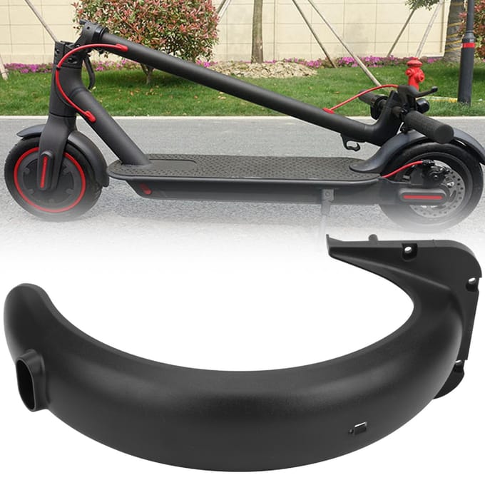 Scooter Spatbord Vervanging voor Xiaomi 9 MAX G30 Stevig Achterspatbord Accessoires wit