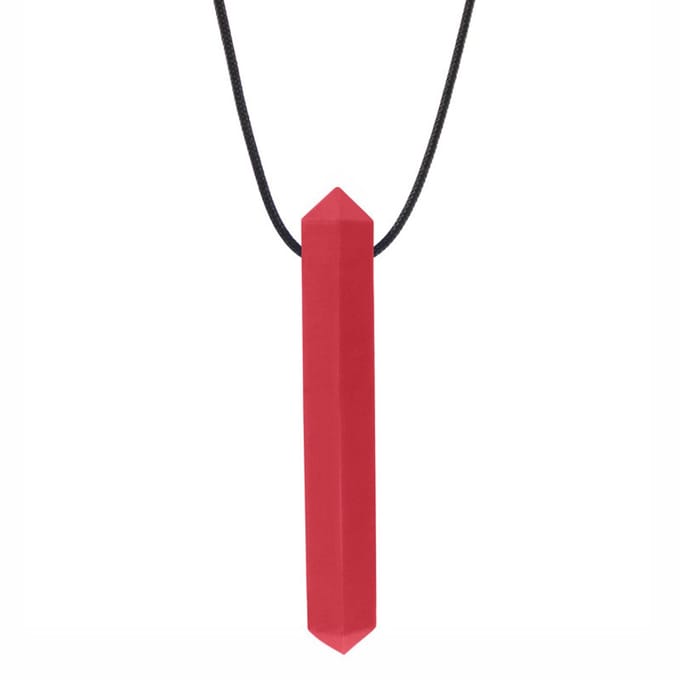 ARK Therapeutic kauwketting Krypto-Bite rood XT medium sensorisch speelgoed.