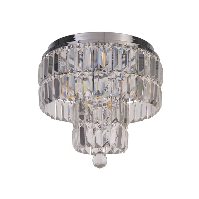 Searchlight Badkamer plafondlamp Orion IP44, Ø 34cm