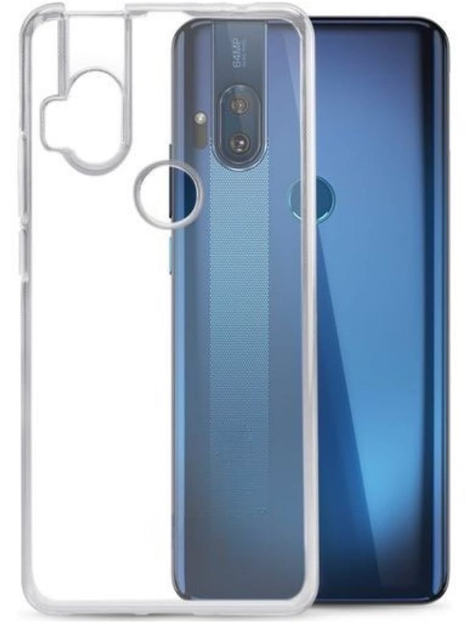 Shop4 - Geschikt voor Motorola One Hyper - Transparant Hoesje - Flexibele TPU Backcover