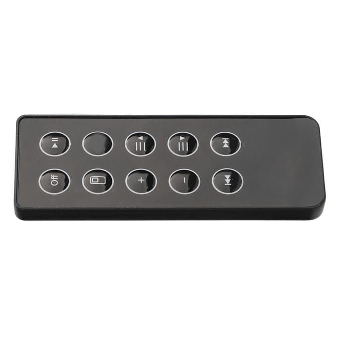 Luidspreker Vervanging Afstandsbediening Voorkom Uitglijden Eenvoudige Afstandsbediening voor Soundbarsysteem en gray