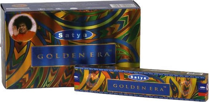Nag Champa Golden Era wierook 12 x 15 gram