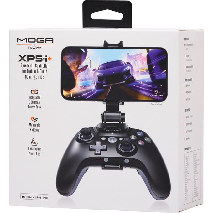 PowerA MOGA XP5-i Plus Bluetooth-Controller Voor Mobiel en Cloudgaming Op iOS