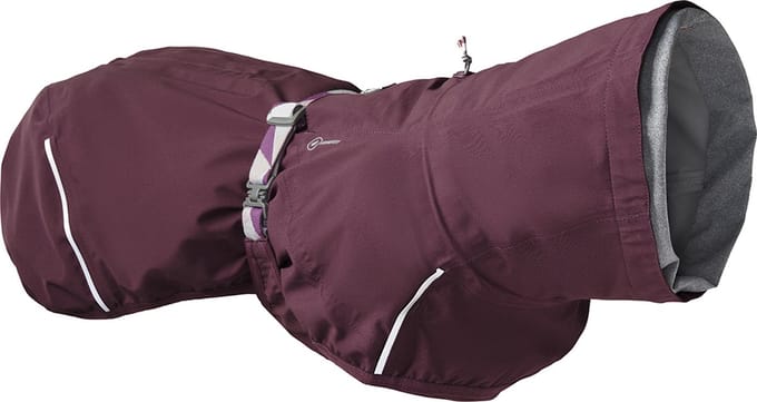 Hurtta. - Mudventure Coat - 4 seizoenen regenjas - Eco Eggplant - 35 cm