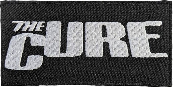 The Cure - Logo Patch - Zwart