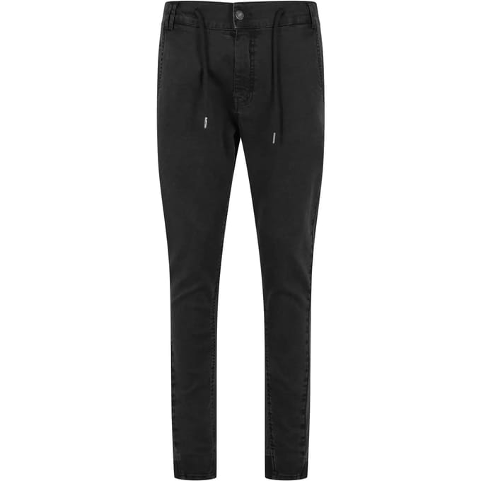 Urban Classics - Antifit Denim Broek rechte pijpen - Taille, 32 inch - Zwart