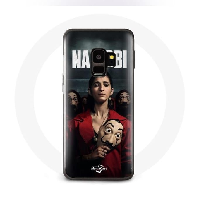 Coque pour Samsung Galaxy S9 plus La casa de papel Nairobi Saison 4